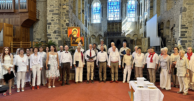 Un mariage  la Collégiale de Nivelles